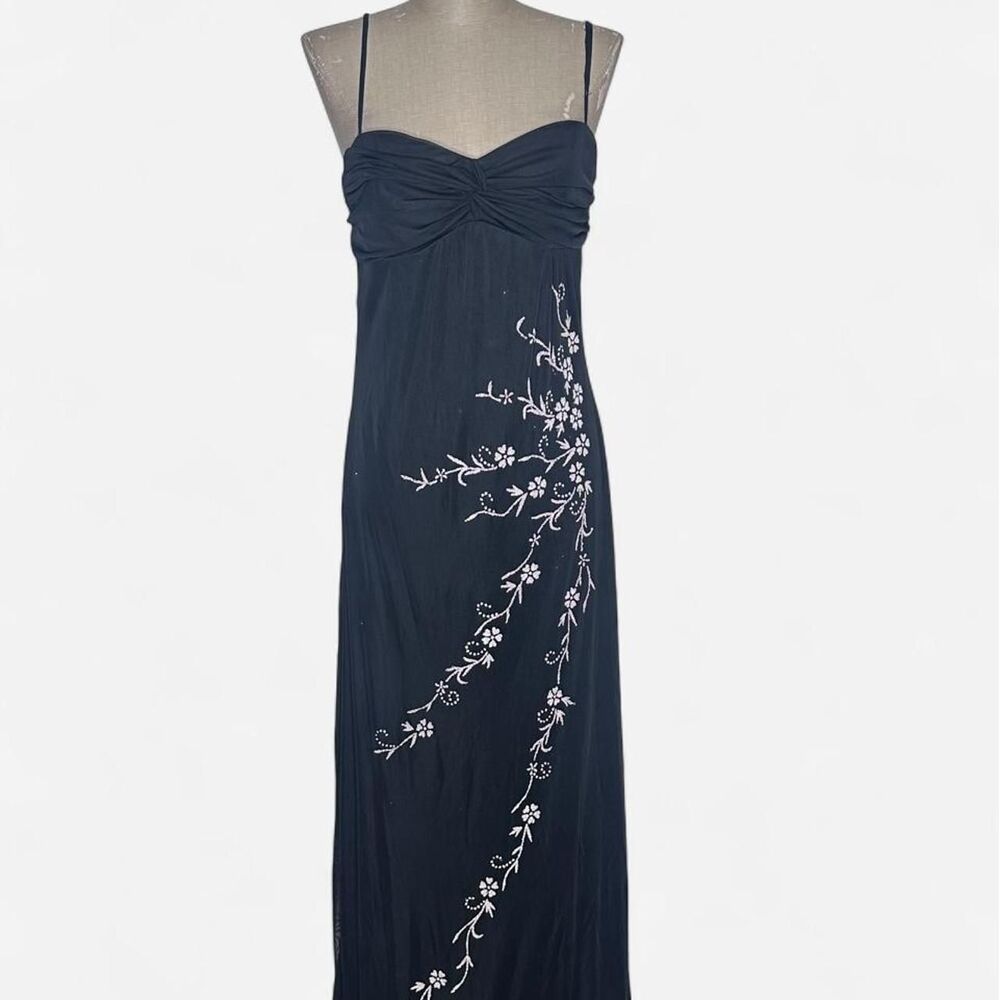 Trixxi Women's Black and Navy Dress
